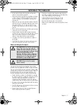 Предварительный просмотр 17 страницы Husqvarna 525BX Operator'S Manual