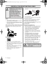 Предварительный просмотр 70 страницы Husqvarna 525BX Operator'S Manual