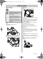 Предварительный просмотр 77 страницы Husqvarna 525BX Operator'S Manual