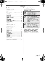 Preview for 87 page of Husqvarna 525BX Operator'S Manual