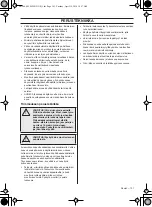 Preview for 101 page of Husqvarna 525BX Operator'S Manual