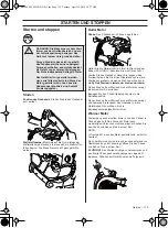 Preview for 119 page of Husqvarna 525BX Operator'S Manual