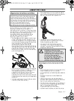 Preview for 121 page of Husqvarna 525BX Operator'S Manual