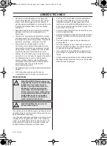 Preview for 164 page of Husqvarna 525BX Operator'S Manual