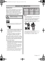 Preview for 201 page of Husqvarna 525BX Operator'S Manual