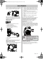 Preview for 229 page of Husqvarna 525BX Operator'S Manual