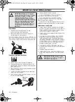 Preview for 322 page of Husqvarna 525BX Operator'S Manual