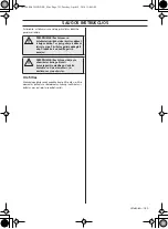 Preview for 325 page of Husqvarna 525BX Operator'S Manual