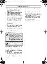 Preview for 416 page of Husqvarna 525BX Operator'S Manual