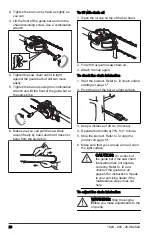 Предварительный просмотр 26 страницы Husqvarna 525DEPS Operator'S Manual