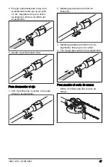 Предварительный просмотр 47 страницы Husqvarna 525DEPS Operator'S Manual