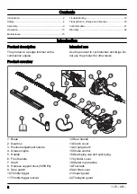 Preview for 2 page of Husqvarna 525HE3 Operator'S Manual