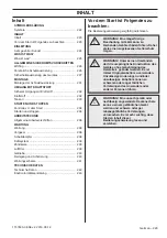 Предварительный просмотр 223 страницы Husqvarna 525HF3S Operator'S Manual