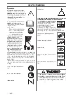 Preview for 2 page of Husqvarna 525P4S Operator'S Manual