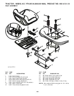 Предварительный просмотр 43 страницы Husqvarna 532 43 14-90 YTH2348 Owner'S Manual