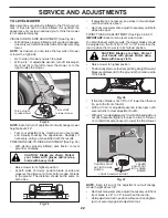 Предварительный просмотр 22 страницы Husqvarna 532 44 02-80 Owner'S Manual