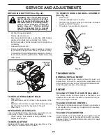 Предварительный просмотр 25 страницы Husqvarna 532 44 02-80 Owner'S Manual