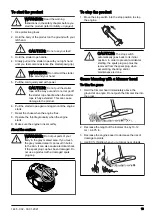 Предварительный просмотр 13 страницы Husqvarna 535LS Operator'S Manual