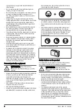 Предварительный просмотр 6 страницы Husqvarna 535RX Operator'S Manual