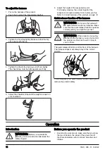 Предварительный просмотр 14 страницы Husqvarna 535RX Operator'S Manual