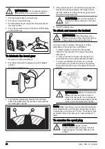 Предварительный просмотр 24 страницы Husqvarna 535RX Operator'S Manual