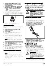 Предварительный просмотр 25 страницы Husqvarna 535RX Operator'S Manual