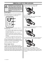 Preview for 10 page of Husqvarna 536LiHE3 Operator'S Manual