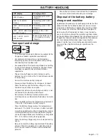 Preview for 13 page of Husqvarna 536LiHE3 Operator'S Manual