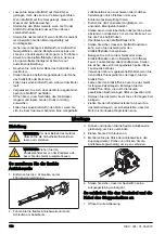 Preview for 118 page of Husqvarna 543 RBK Operator'S Manual