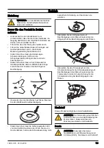 Preview for 123 page of Husqvarna 543 RBK Operator'S Manual