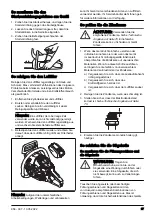 Предварительный просмотр 67 страницы Husqvarna 543 XP G Operator'S Manual