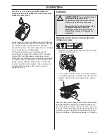 Предварительный просмотр 75 страницы Husqvarna 545 TrioBrake Operator'S Manual