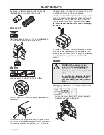 Предварительный просмотр 32 страницы Husqvarna 55 Rancher Operator'S Manual