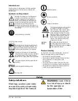 Preview for 3 page of Husqvarna 550iBTX Operator'S Manual