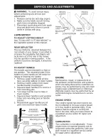 Предварительный просмотр 16 страницы Husqvarna 5521CM Owner'S Manual