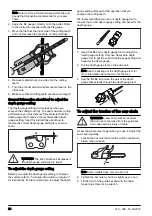 Preview for 28 page of Husqvarna 565 Operator'S Manual