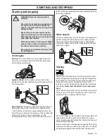 Preview for 19 page of Husqvarna 570 576 XP Operator'S Manual