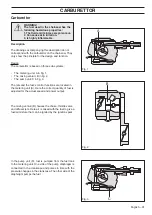 Предварительный просмотр 31 страницы Husqvarna 570 AT Workshop Manual