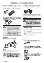 Preview for 10 page of Husqvarna 570 XP/G Operation Manual