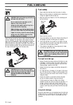 Preview for 18 page of Husqvarna 570 XP/G Operation Manual