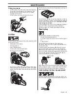 Preview for 33 page of Husqvarna 576 XP EPA III Operator'S Manual