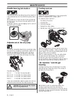 Preview for 34 page of Husqvarna 576 XP EPA III Operator'S Manual