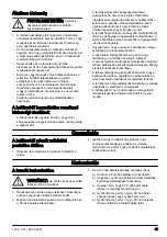 Preview for 41 page of Husqvarna 5776165-11 Operator'S Manual