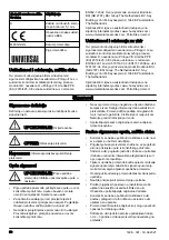 Preview for 58 page of Husqvarna 5791167-01 Operator'S Manual