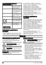 Preview for 62 page of Husqvarna 5791167-01 Operator'S Manual