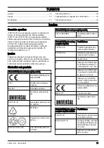 Preview for 71 page of Husqvarna 5791167-01 Operator'S Manual