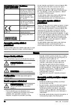 Preview for 72 page of Husqvarna 5791167-01 Operator'S Manual