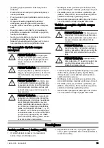 Preview for 73 page of Husqvarna 5791167-01 Operator'S Manual