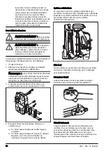 Preview for 50 page of Husqvarna 580BFS Mark III Operator'S Manual