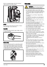 Preview for 7 page of Husqvarna 580BTS Mark II Operator'S Manual